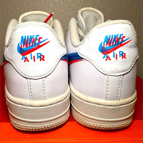NIKE AIR FORCE 1 3D glasses Authentic and Rare!! With Box💙❤️🤍 - Picture 7 of 8
